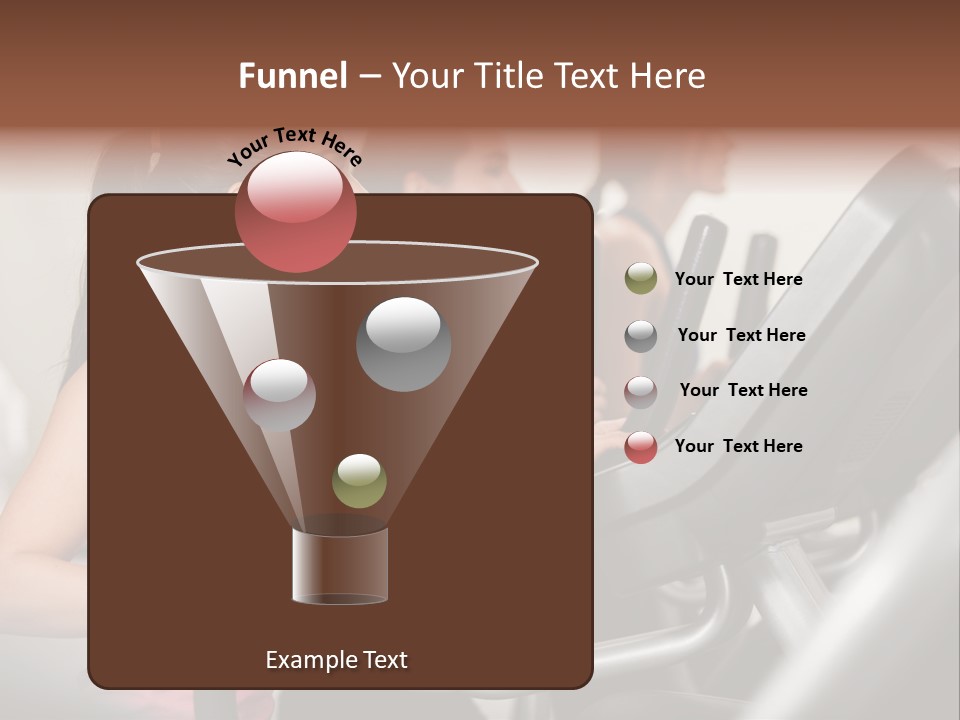 Happy Fitness Cute PowerPoint Template