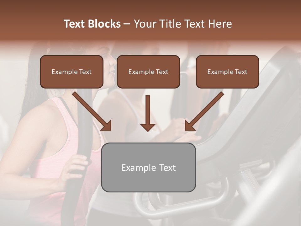 Happy Fitness Cute PowerPoint Template