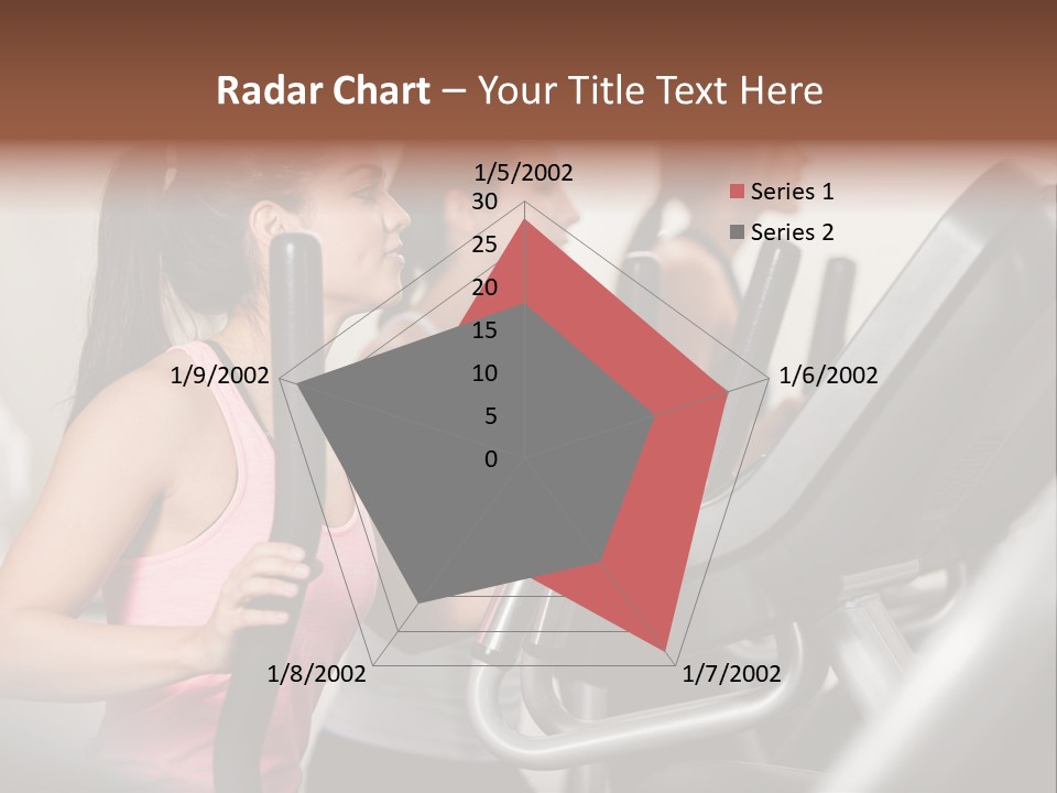Happy Fitness Cute PowerPoint Template