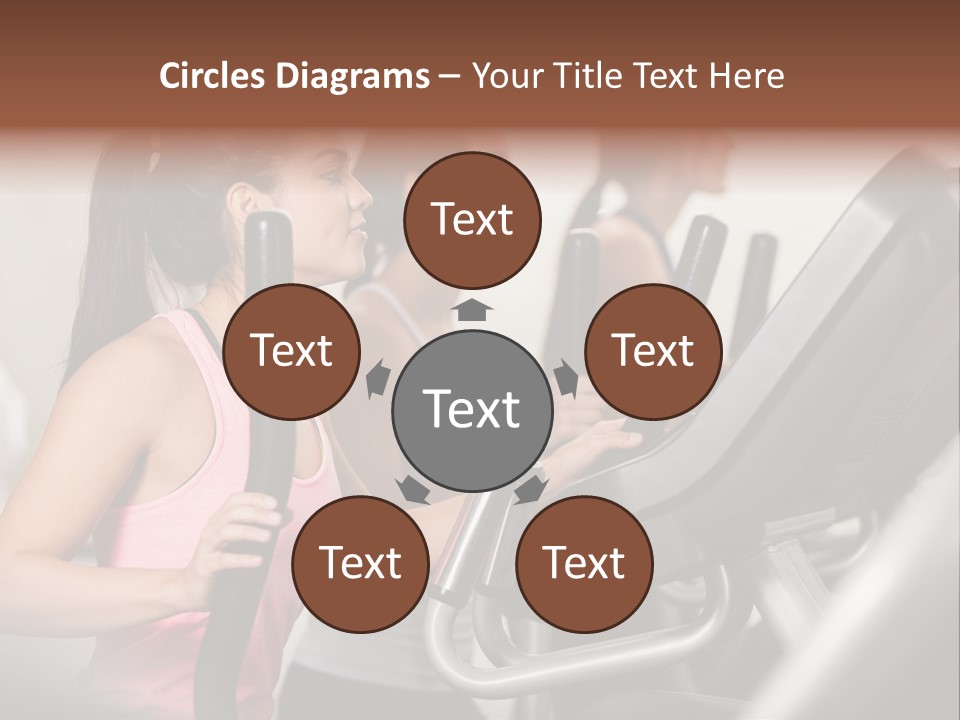 Happy Fitness Cute PowerPoint Template