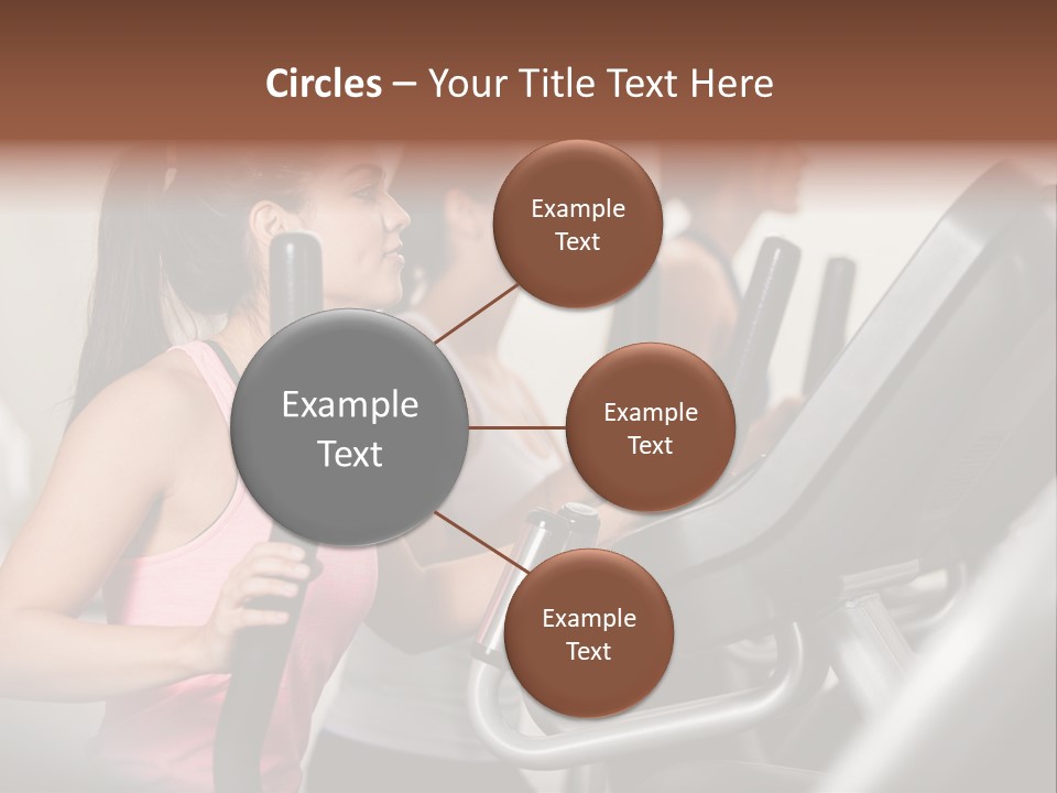 Happy Fitness Cute PowerPoint Template