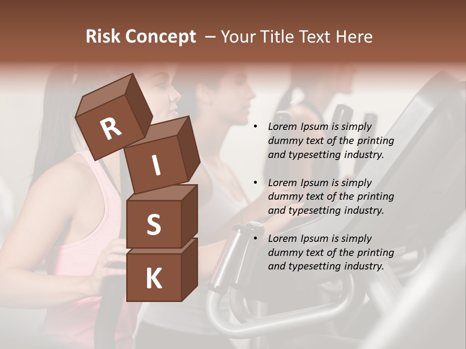 Happy Fitness Cute PowerPoint Template