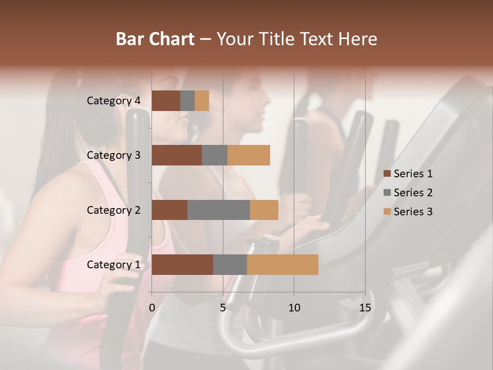 Happy Fitness Cute PowerPoint Template