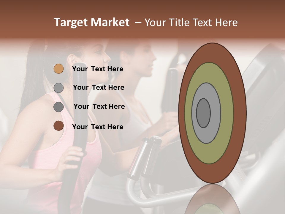 Happy Fitness Cute PowerPoint Template