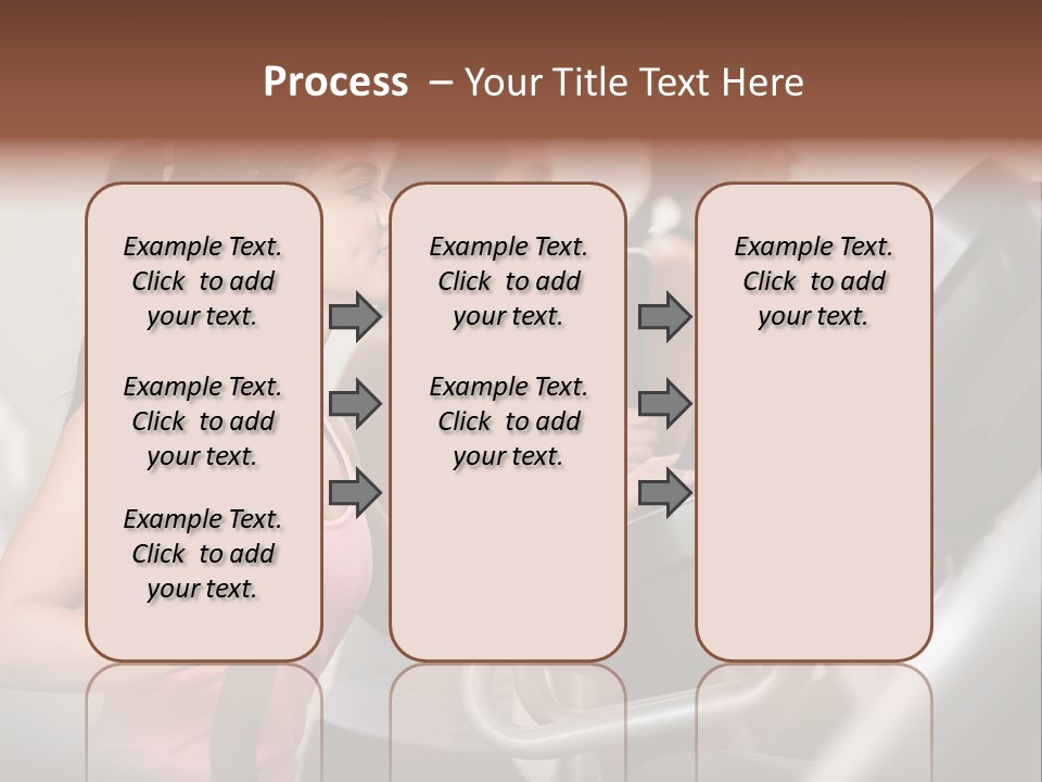 Happy Fitness Cute PowerPoint Template