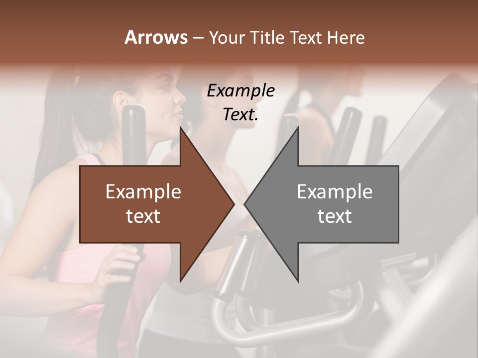 Happy Fitness Cute PowerPoint Template