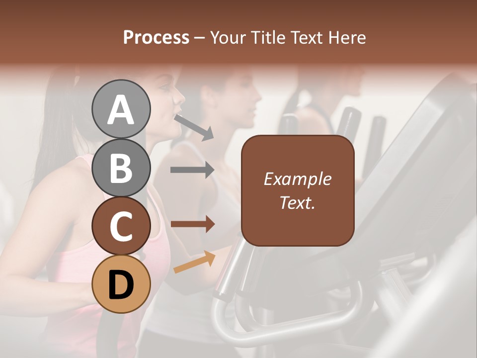 Happy Fitness Cute PowerPoint Template