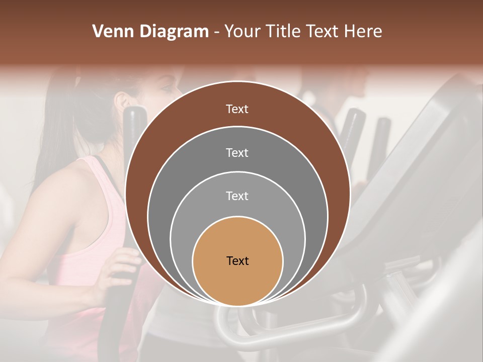 Happy Fitness Cute PowerPoint Template