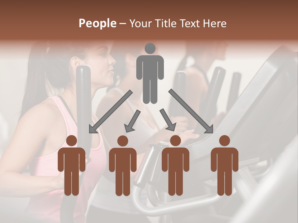 Happy Fitness Cute PowerPoint Template