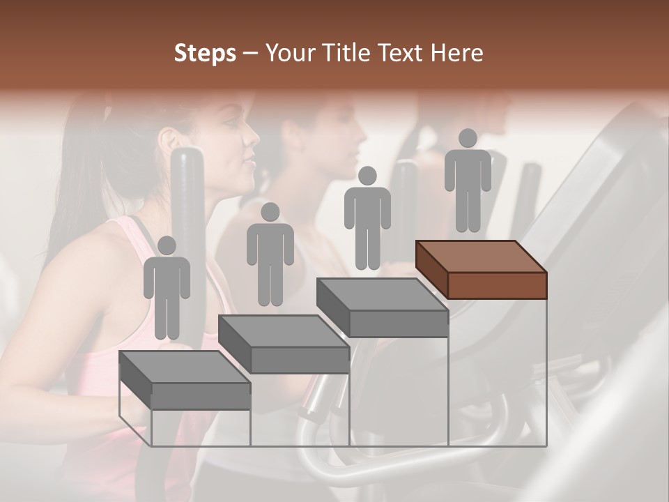 Happy Fitness Cute PowerPoint Template