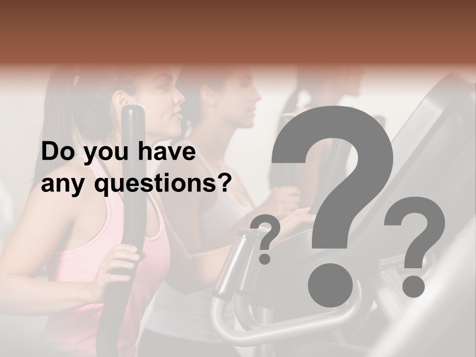 Happy Fitness Cute PowerPoint Template