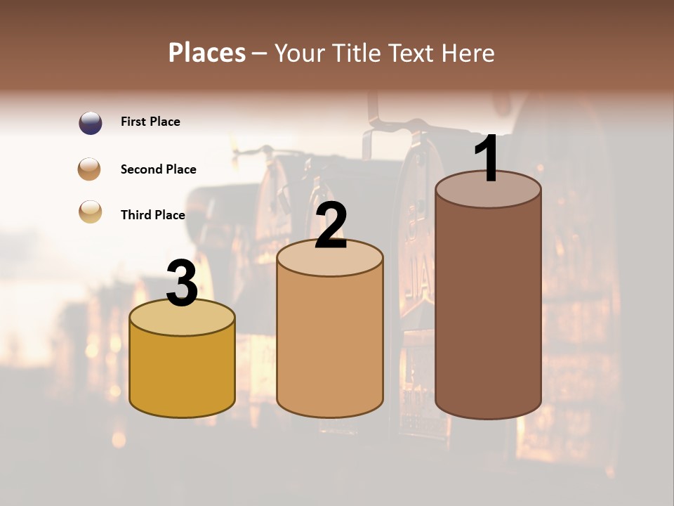 Wall Horizontal Black PowerPoint Template