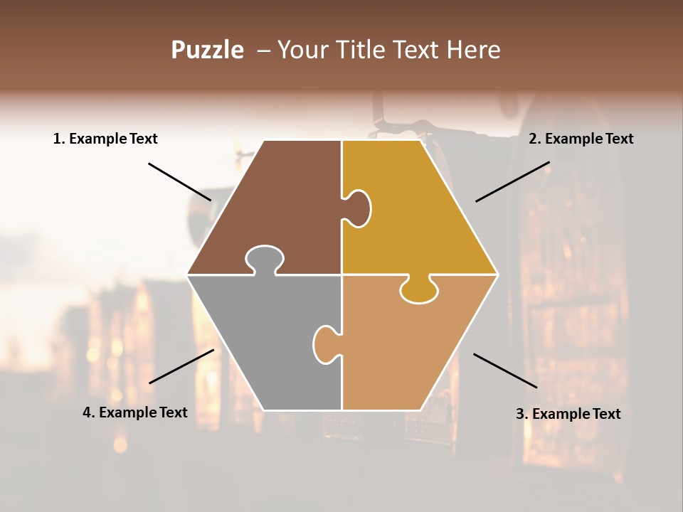 Wall Horizontal Black PowerPoint Template