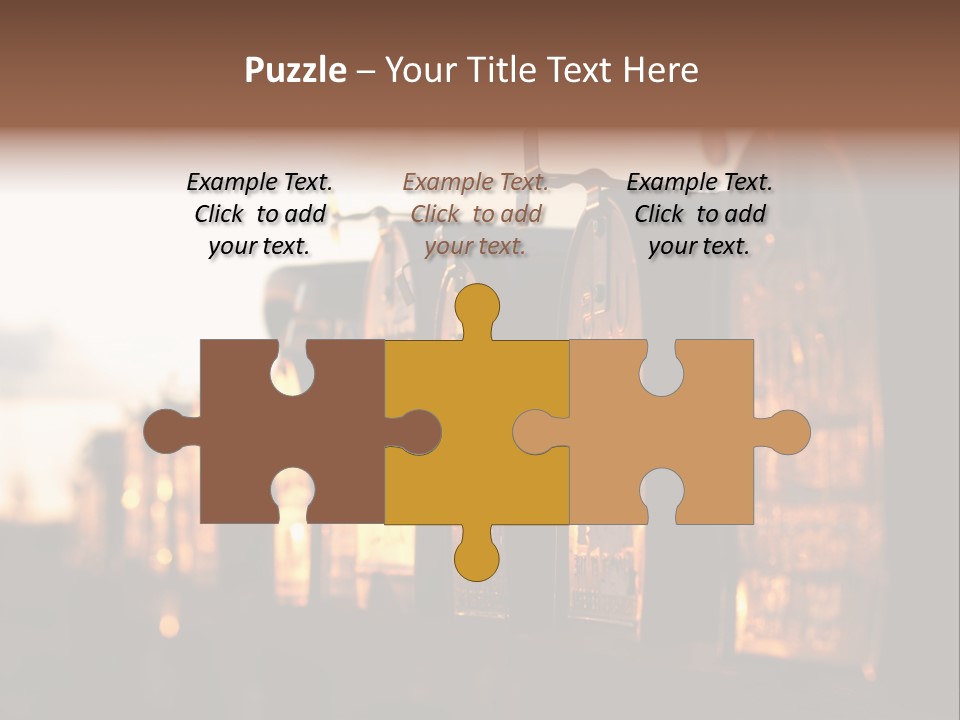 Wall Horizontal Black PowerPoint Template