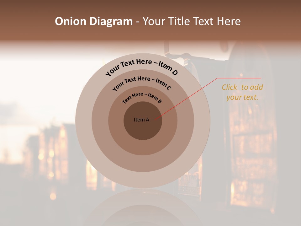 Wall Horizontal Black PowerPoint Template