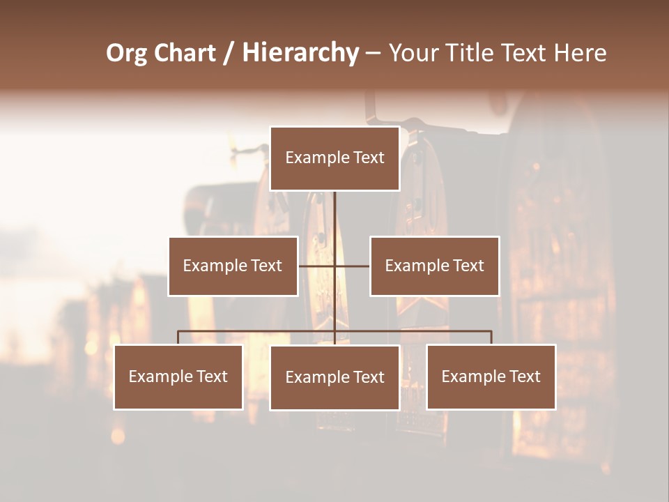 Wall Horizontal Black PowerPoint Template