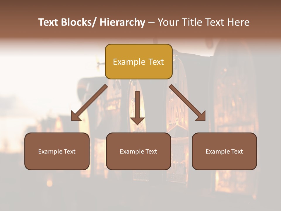 Wall Horizontal Black PowerPoint Template