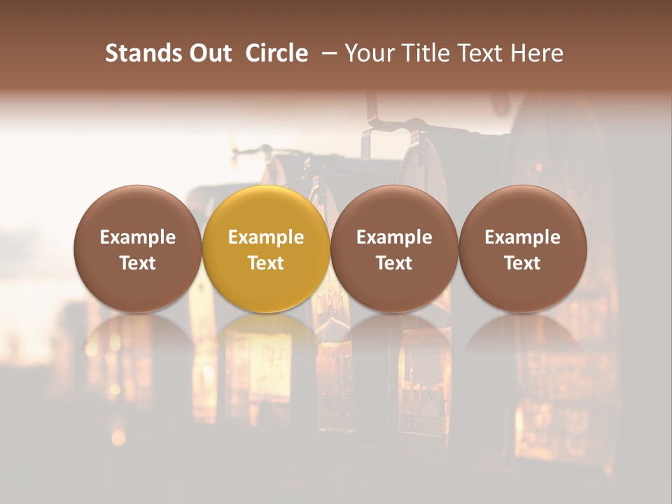 Wall Horizontal Black PowerPoint Template