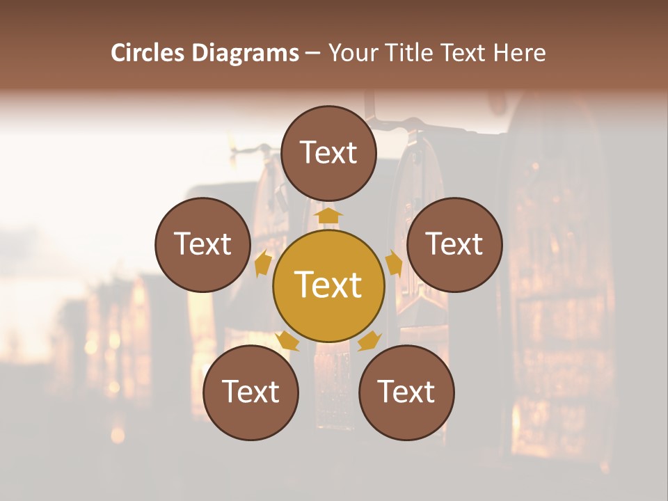 Wall Horizontal Black PowerPoint Template