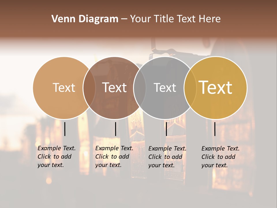 Wall Horizontal Black PowerPoint Template
