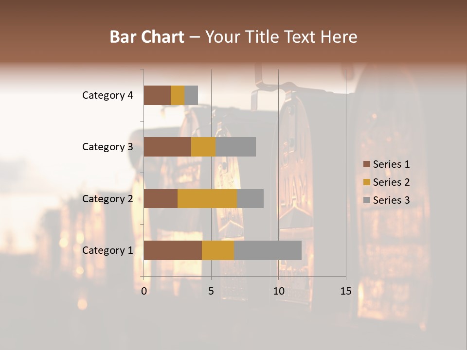 Wall Horizontal Black PowerPoint Template