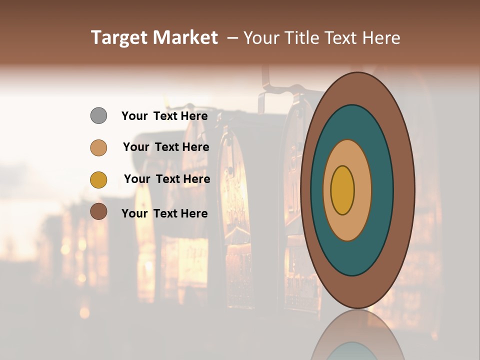 Wall Horizontal Black PowerPoint Template