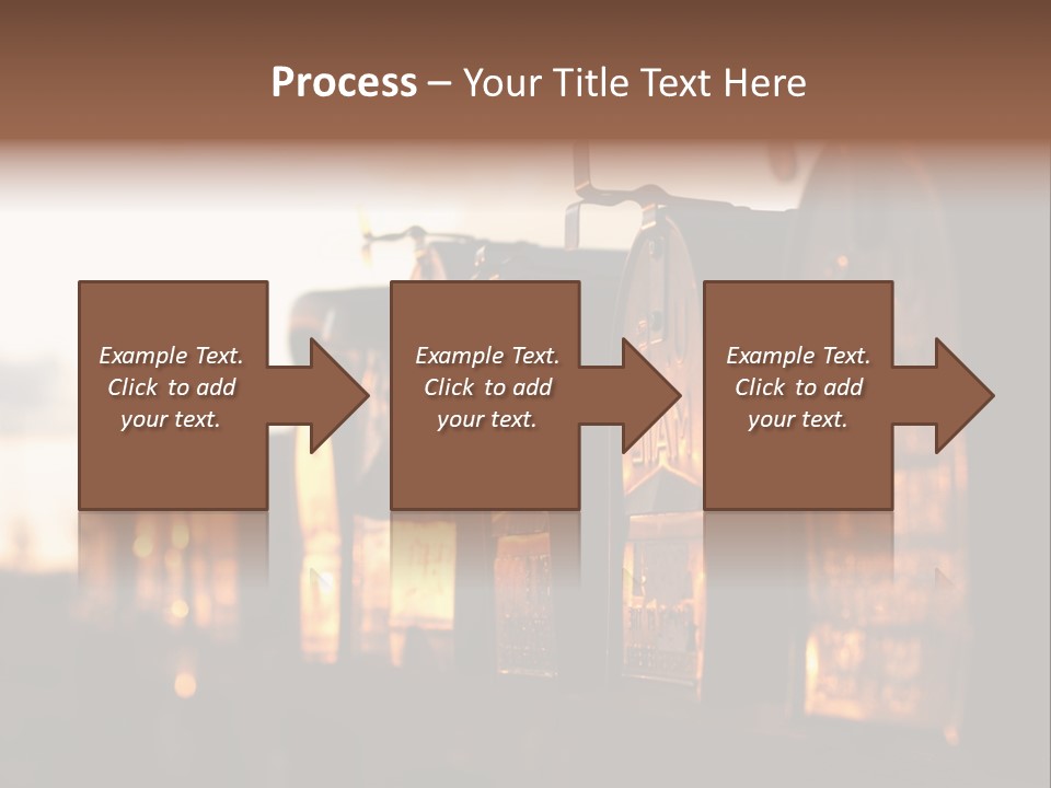 Wall Horizontal Black PowerPoint Template