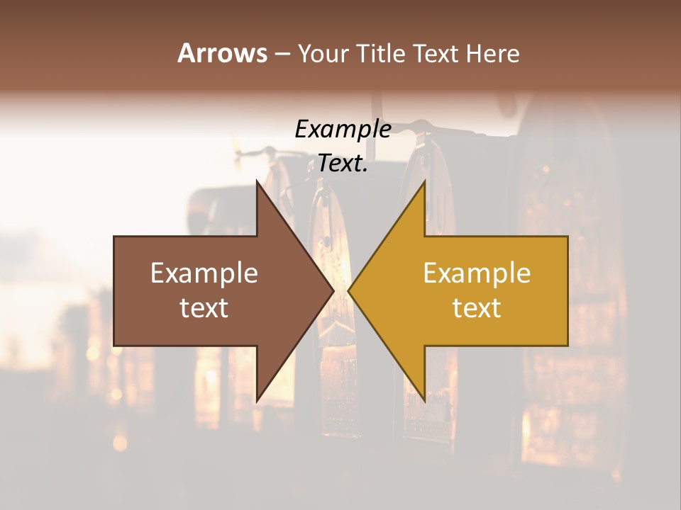 Wall Horizontal Black PowerPoint Template