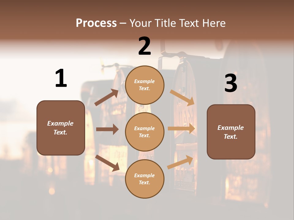 Wall Horizontal Black PowerPoint Template