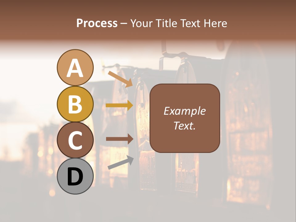 Wall Horizontal Black PowerPoint Template