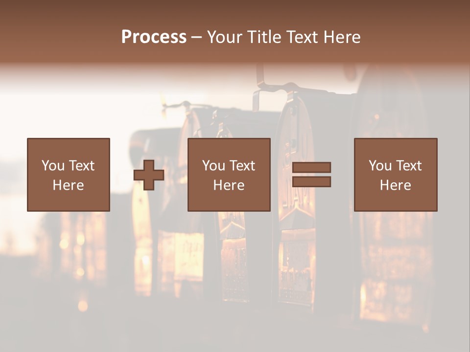 Wall Horizontal Black PowerPoint Template