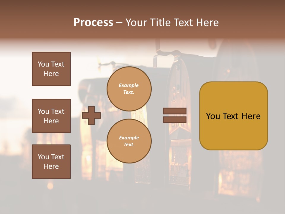 Wall Horizontal Black PowerPoint Template
