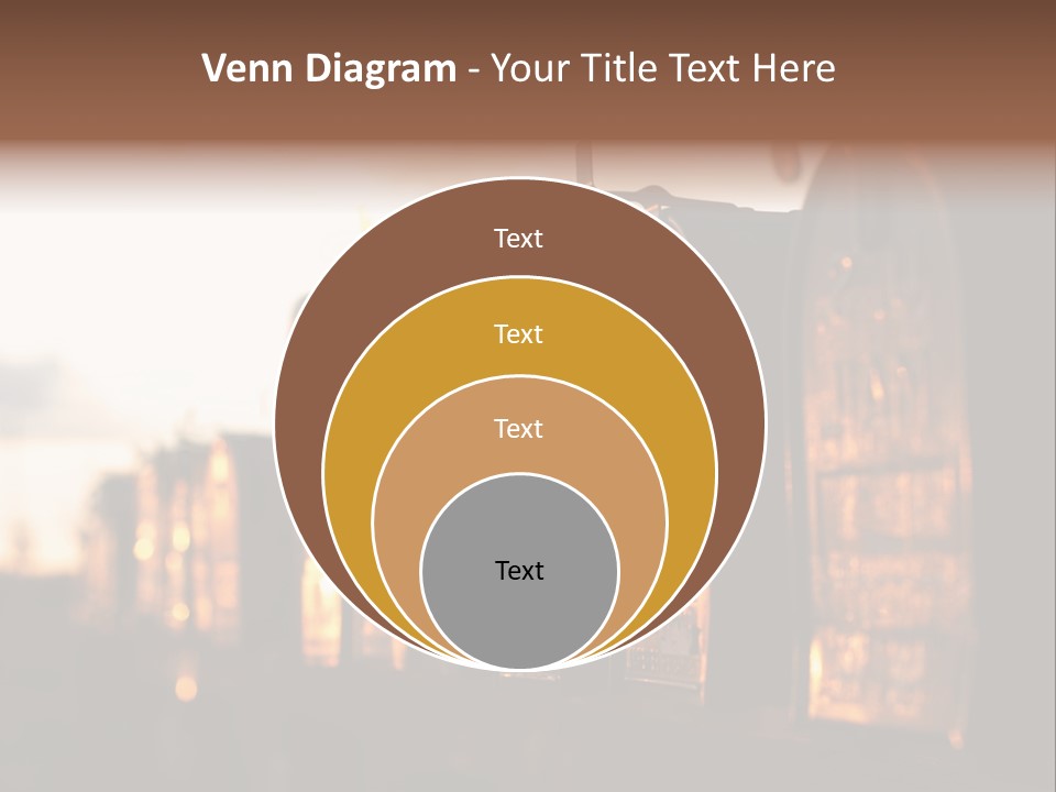 Wall Horizontal Black PowerPoint Template