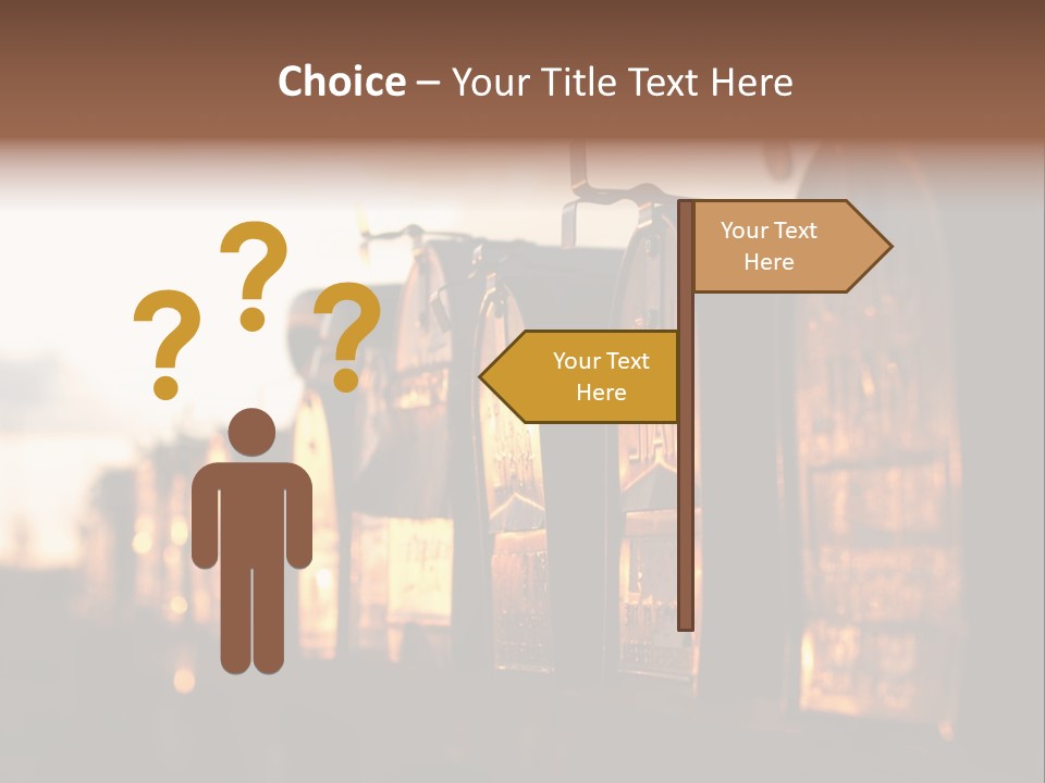 Wall Horizontal Black PowerPoint Template