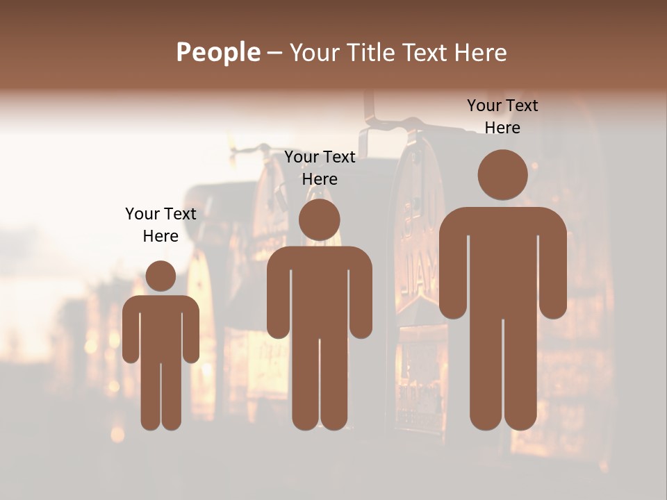 Wall Horizontal Black PowerPoint Template