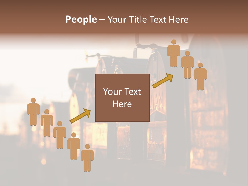 Wall Horizontal Black PowerPoint Template