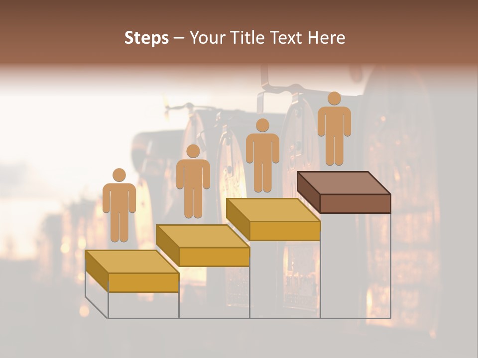 Wall Horizontal Black PowerPoint Template