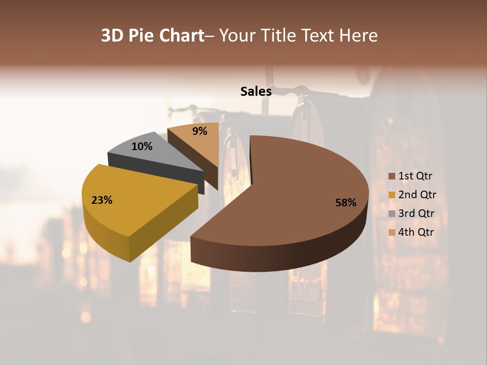 Wall Horizontal Black PowerPoint Template