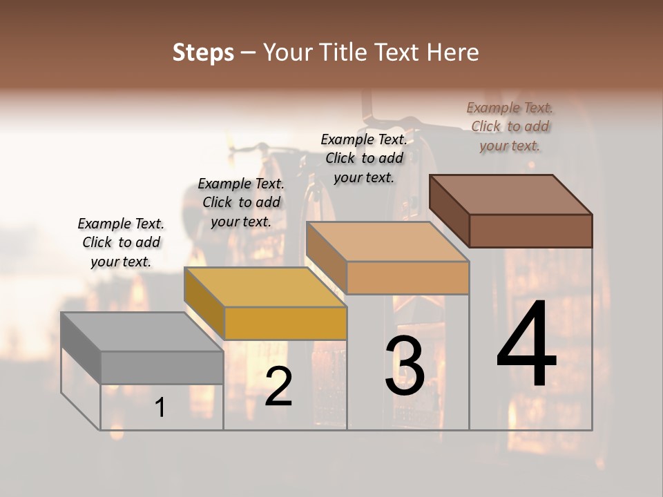 Wall Horizontal Black PowerPoint Template