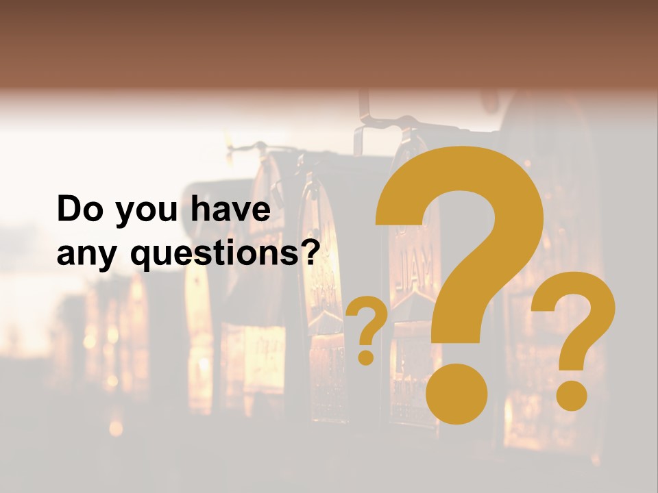 Wall Horizontal Black PowerPoint Template