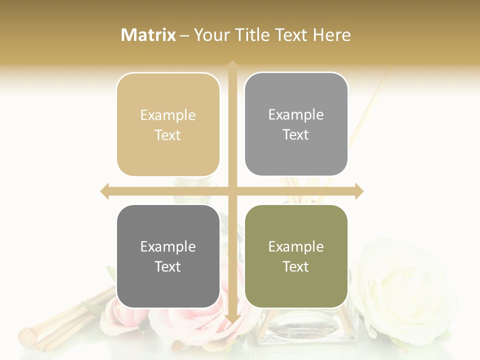 White Bottle Jar PowerPoint Template