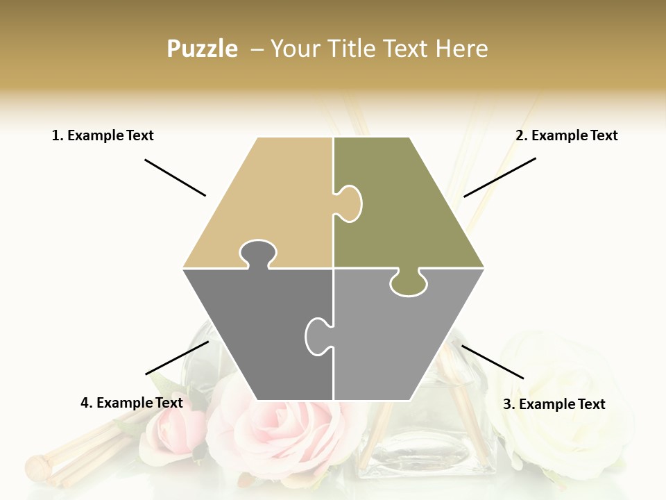 White Bottle Jar PowerPoint Template