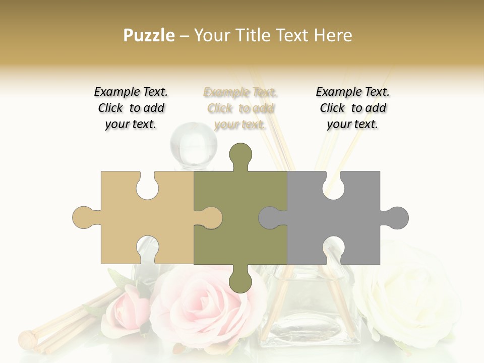 White Bottle Jar PowerPoint Template