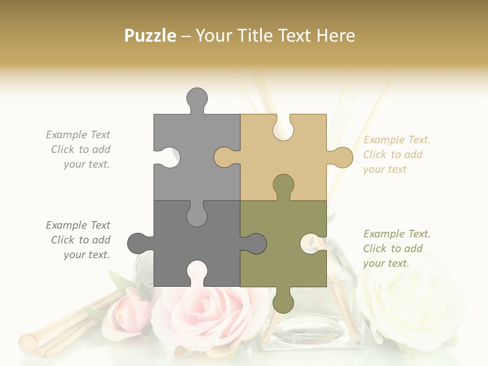 White Bottle Jar PowerPoint Template