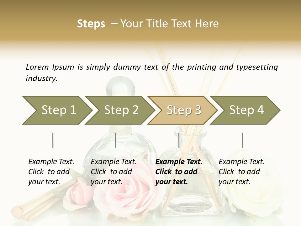 White Bottle Jar PowerPoint Template