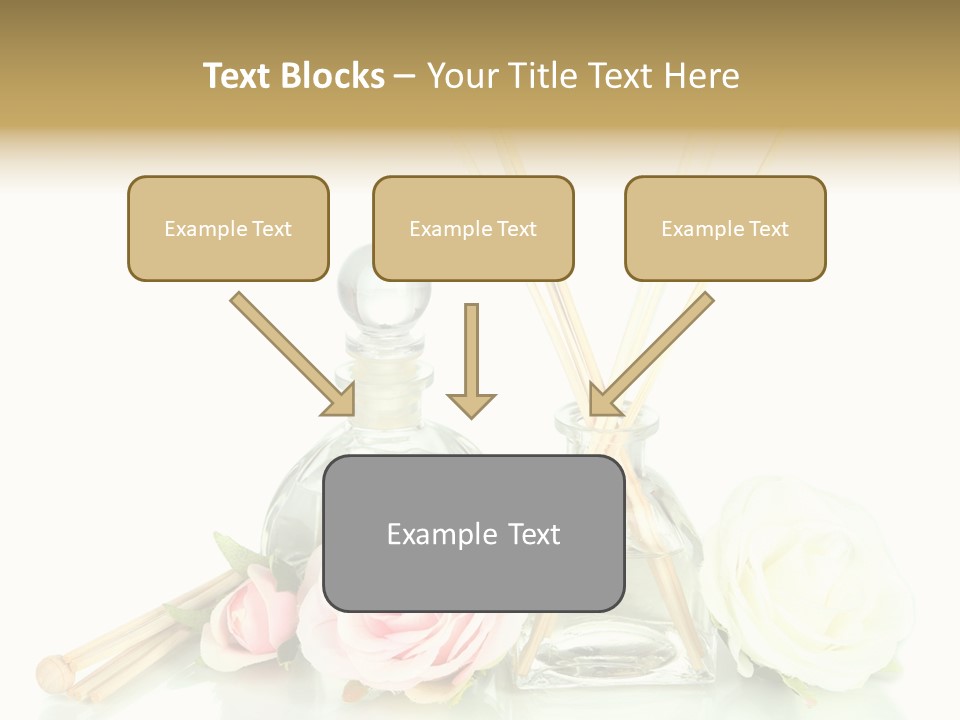 White Bottle Jar PowerPoint Template