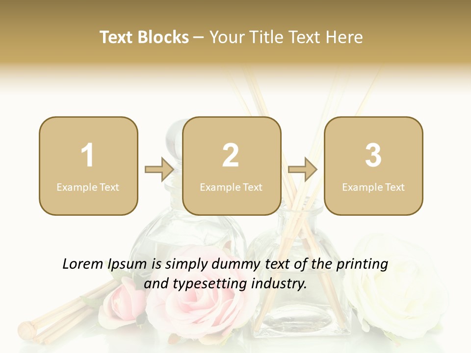 White Bottle Jar PowerPoint Template