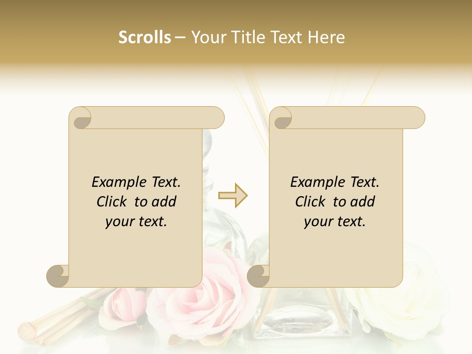 White Bottle Jar PowerPoint Template