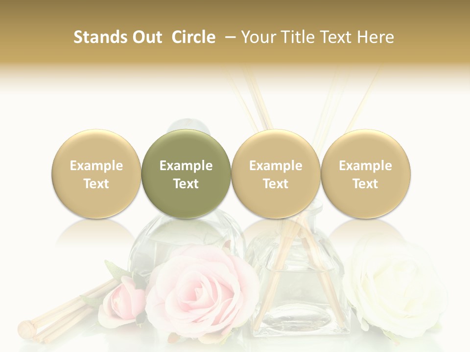 White Bottle Jar PowerPoint Template