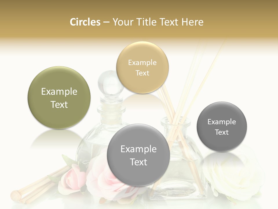 White Bottle Jar PowerPoint Template